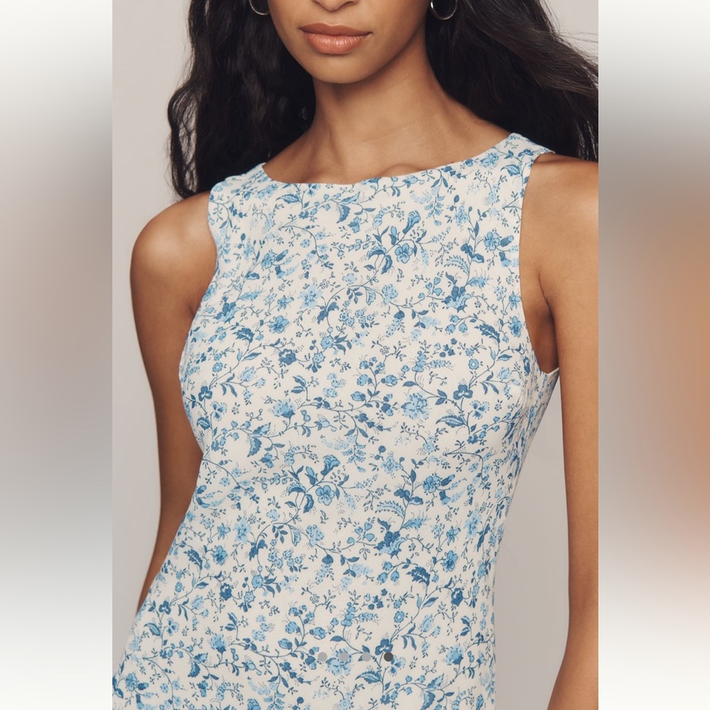 SEND OFFERS NWT REFORMATION DALE MINI DRESS - Picture 3 of 6